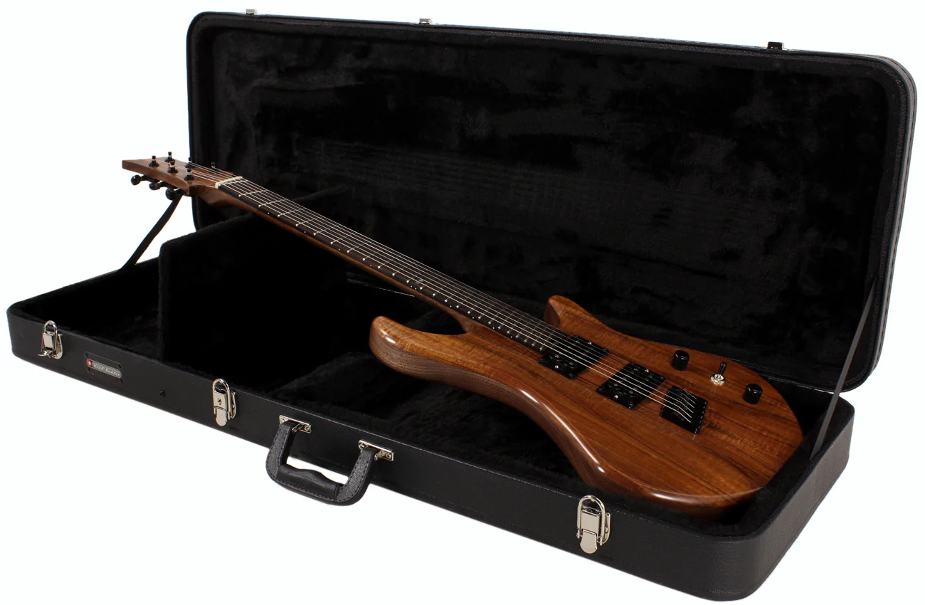 American Exotic Guitars DC-Multi, Figured Koa and Walnut - Image 10