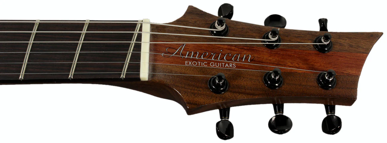 American Exotic Guitars DC-Multi, Figured Koa and Walnut - Image 8