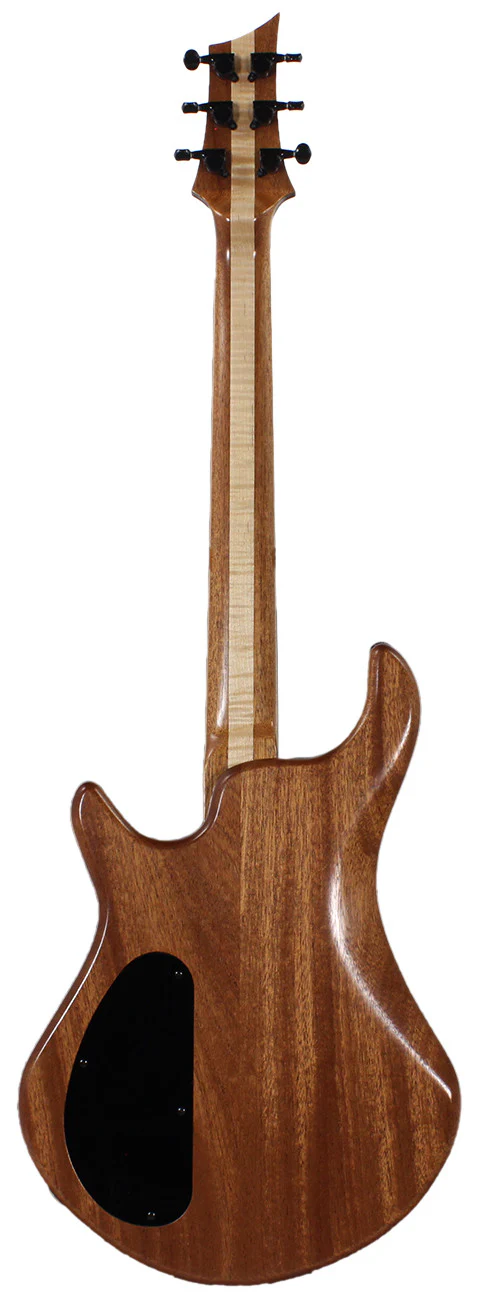 American Exotic Guitars DC-Multi, Quilted Maple and Mahogany - Image 5