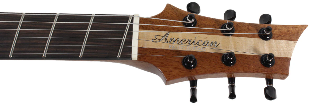American Exotic Guitars DC-Multi, Quilted Maple and Mahogany - Image 8