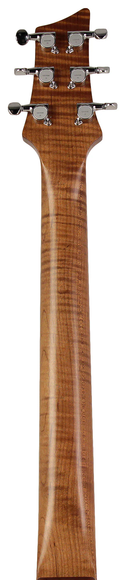 American Exotic Guitars TX-SS, Quilt Maple, Walnut, 3-Tone Burst - Image 9