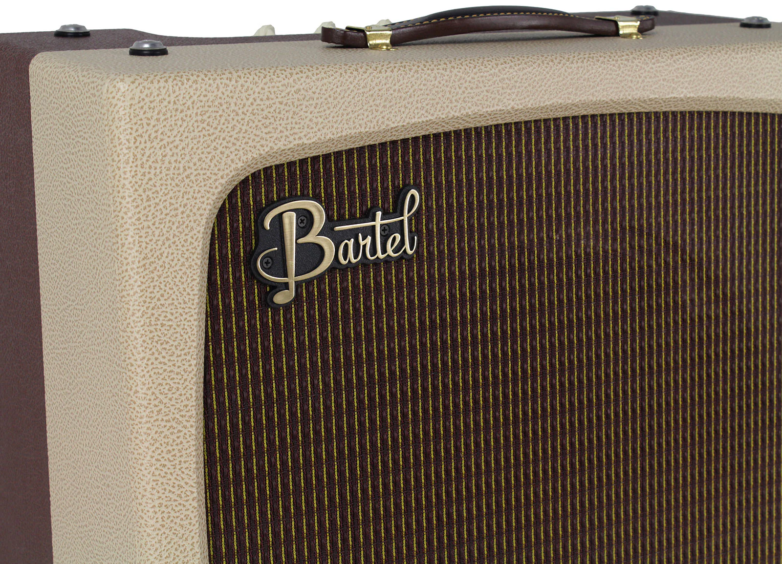 Bartel Amplifiers Sugarland 12w 1x12 Combo Amplifier, Custom Cream, Brown - Image 3