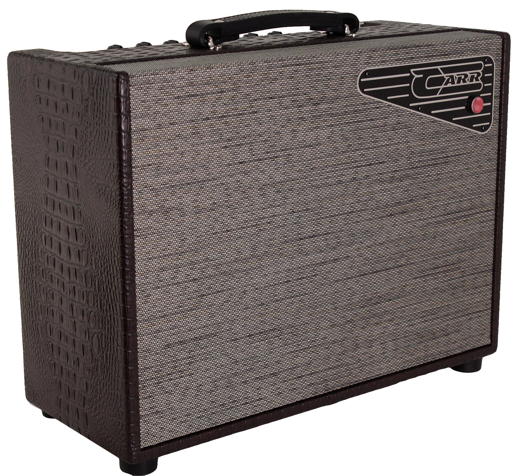 Carr Bel-Ray 1x12 Combo Amp, Brown Gator, Black Handle - Image 3