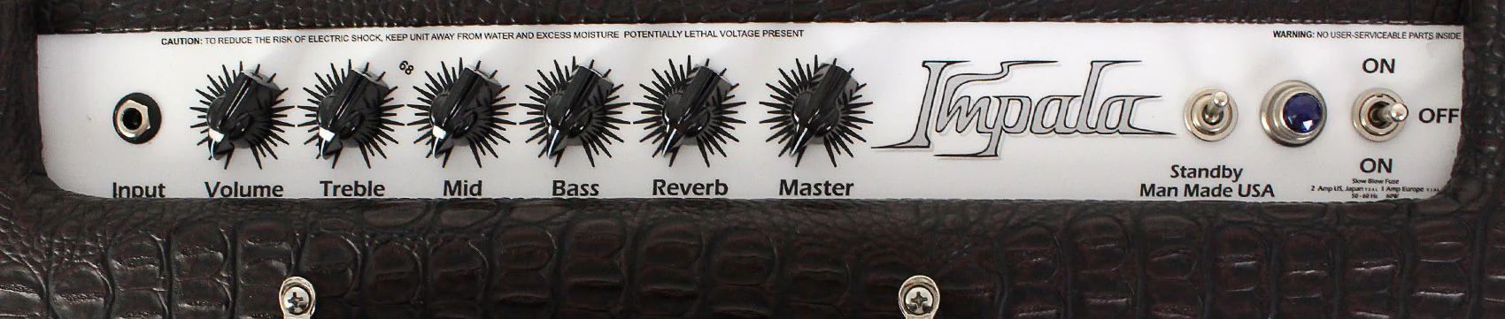 Carr Impala Amp, Brown Gator - Image 4