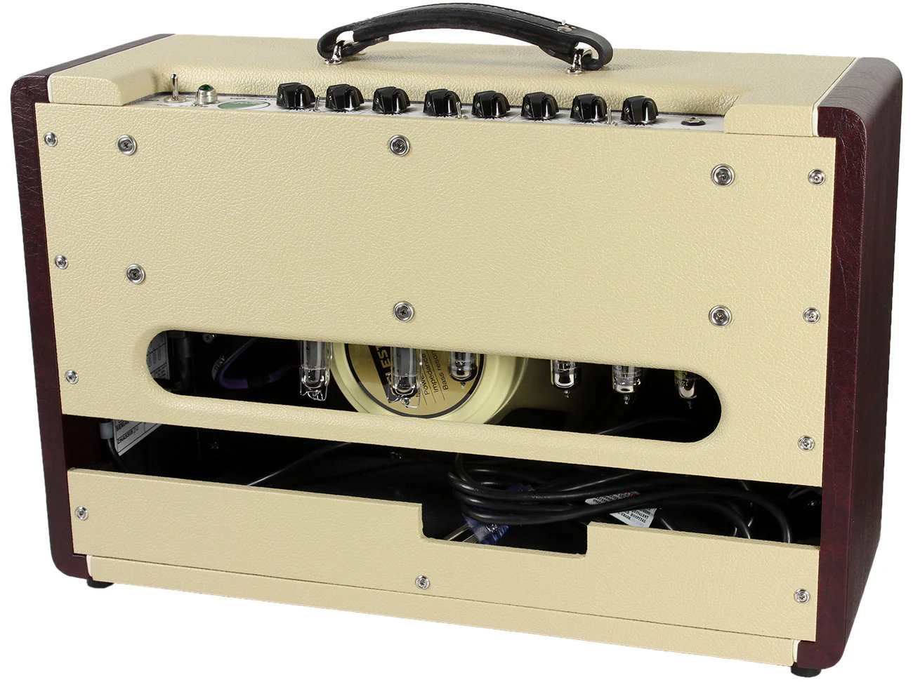 Carr Lincoln 1x12 Combo Amp - Cream / Wine - Image 2