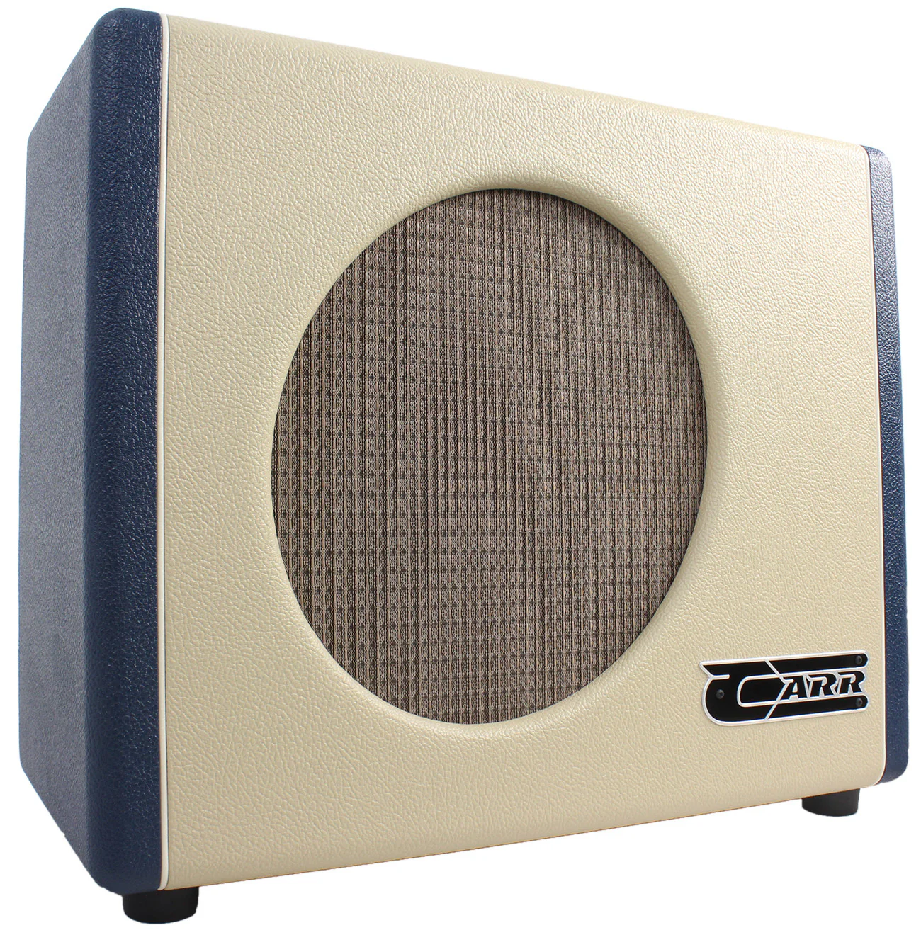 Carr Mercury V 1x12 Combo Amp, Cream, Blue - Image 3