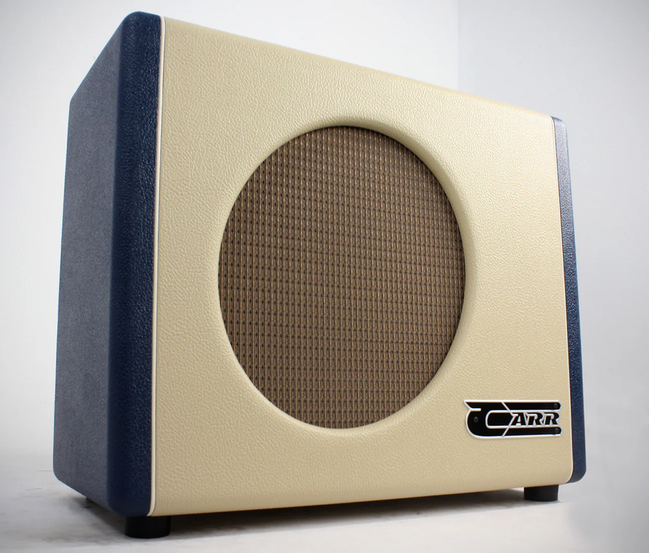 Carr Mercury V 1x12 Combo Amp, Cream, Blue - Image 7