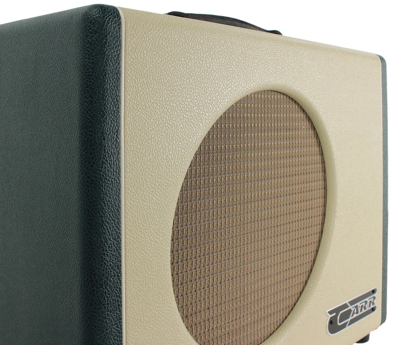 Carr Mercury V 1x12 Combo Amp, Cream, Emerald Green - Image 3