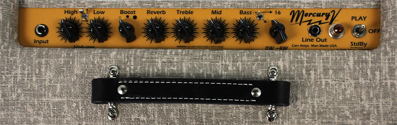 Carr Mercury V 1x12 Combo Amp, Slub - Image 4