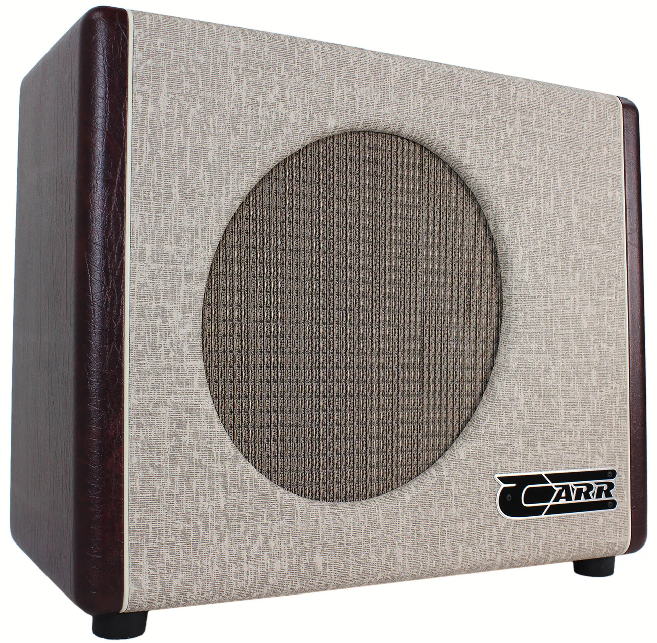 Carr Mercury V 1x12 Combo Amp, Slub, Wine - Image 3