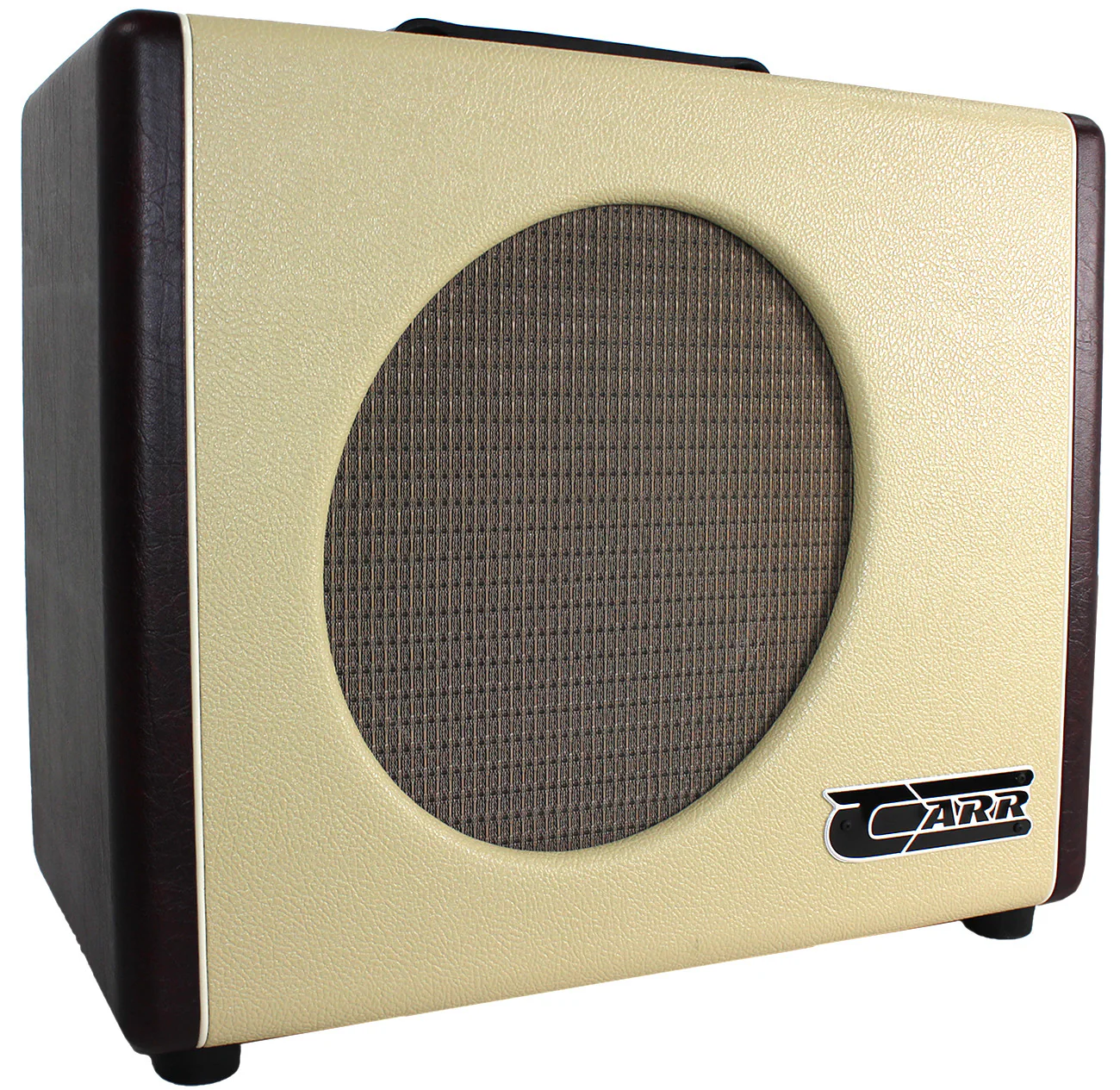 Carr Mercury V 1x12 Combo Amp, Cream, Wine - Image 4
