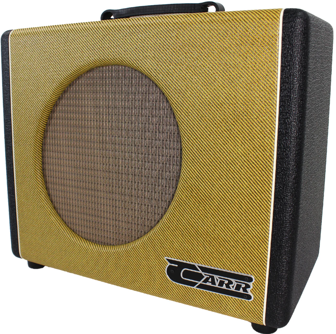 Carr Mercury V 1x12 Combo Amp, Tweed, Black - Image 4