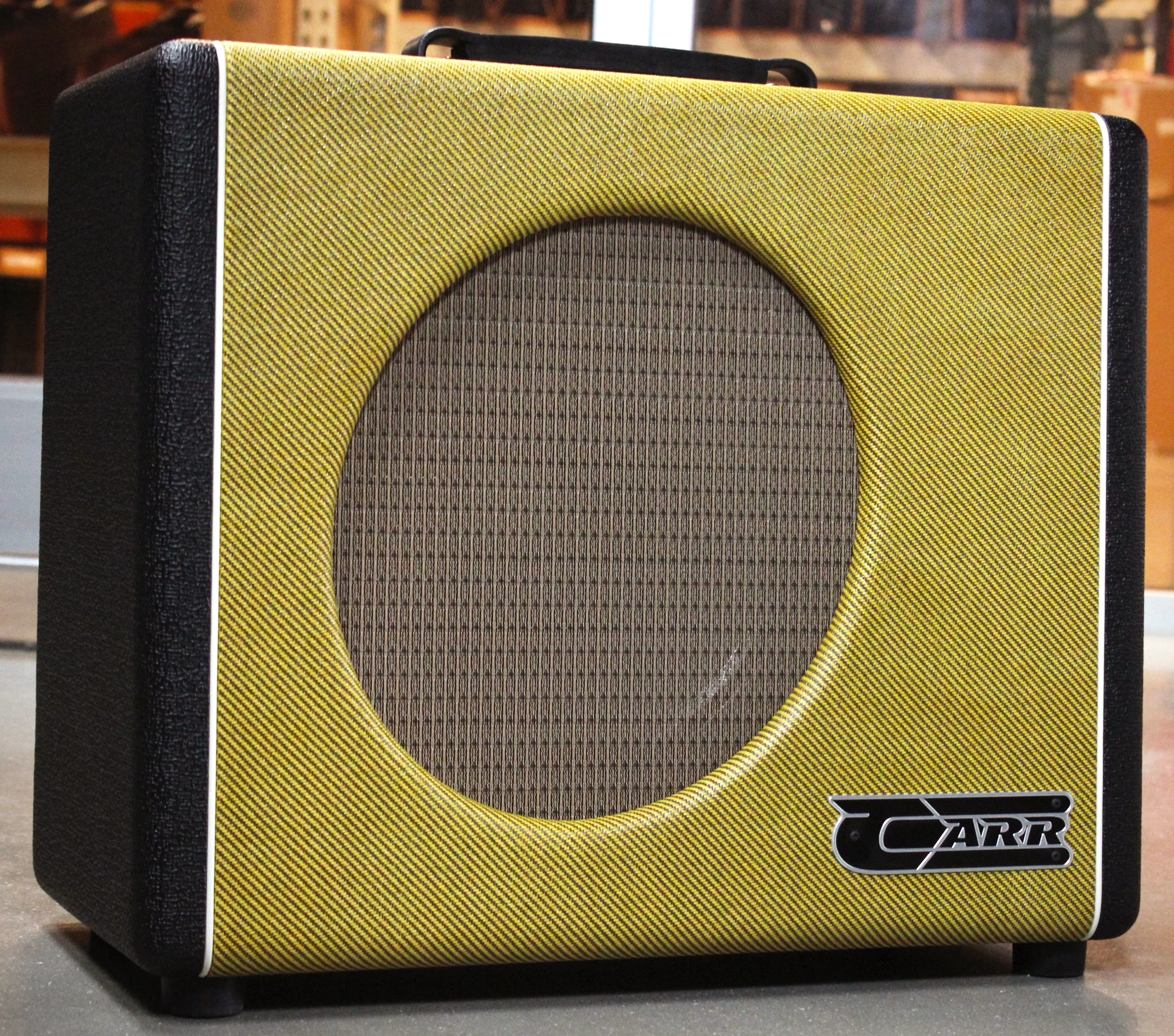 Carr Mercury V 1x12 Combo Amp, Tweed, Black - Image 6
