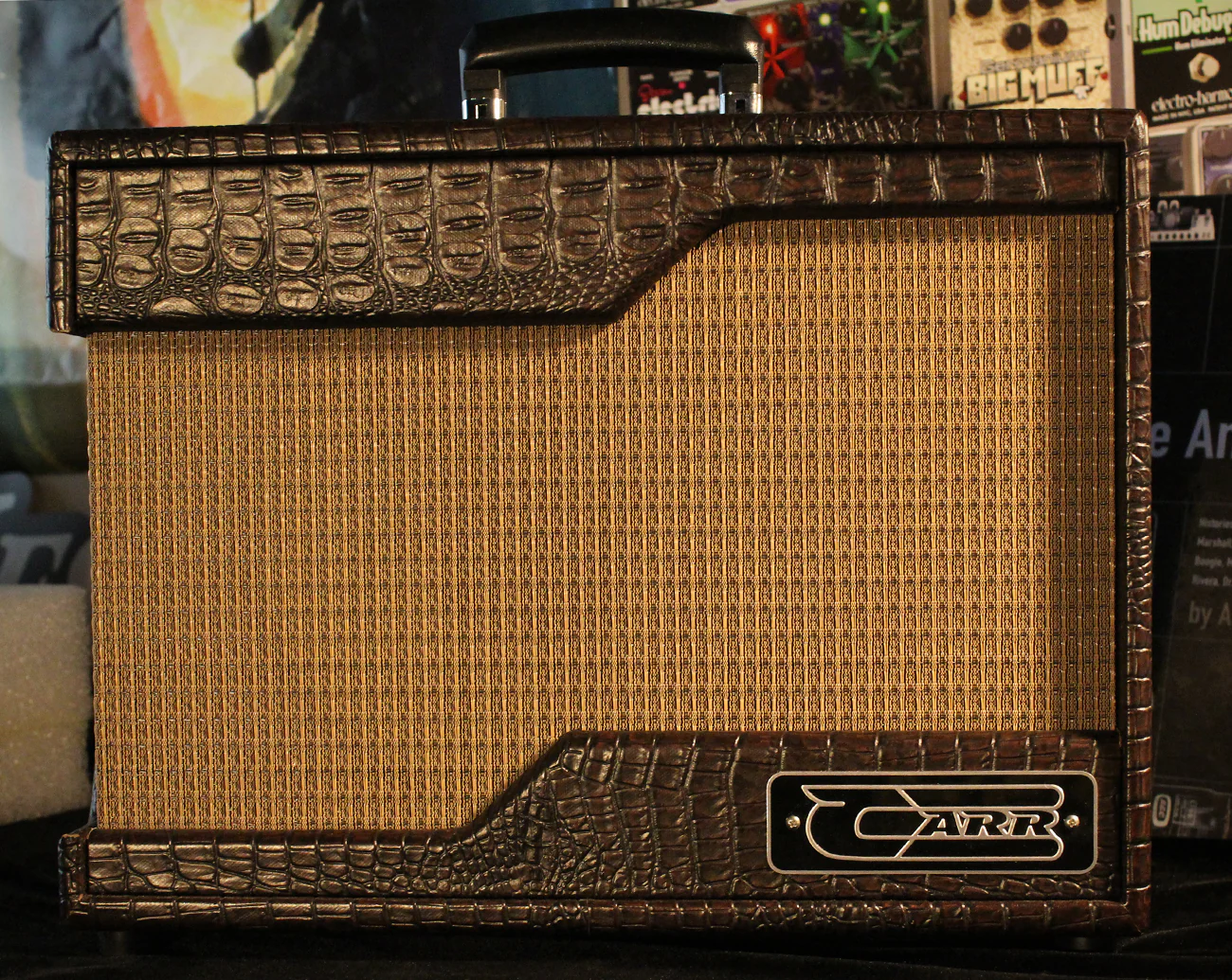 Carr Raleigh 1x10 Combo Amp, Brown Gator - Image 4