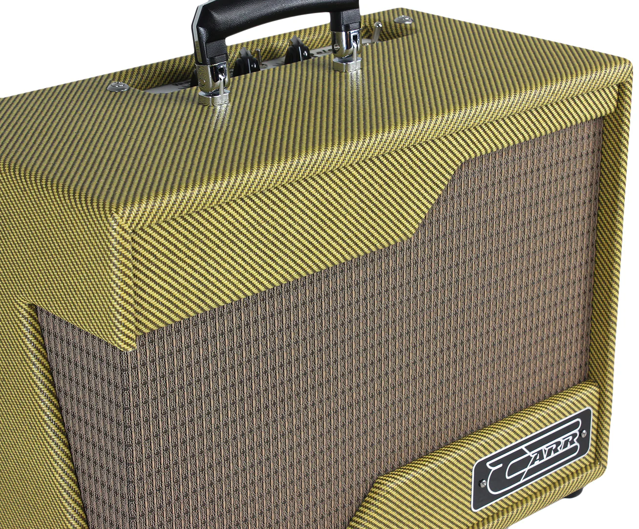 Carr Raleigh 1x10 Combo Amp, Lacquered Tweed - Image 3