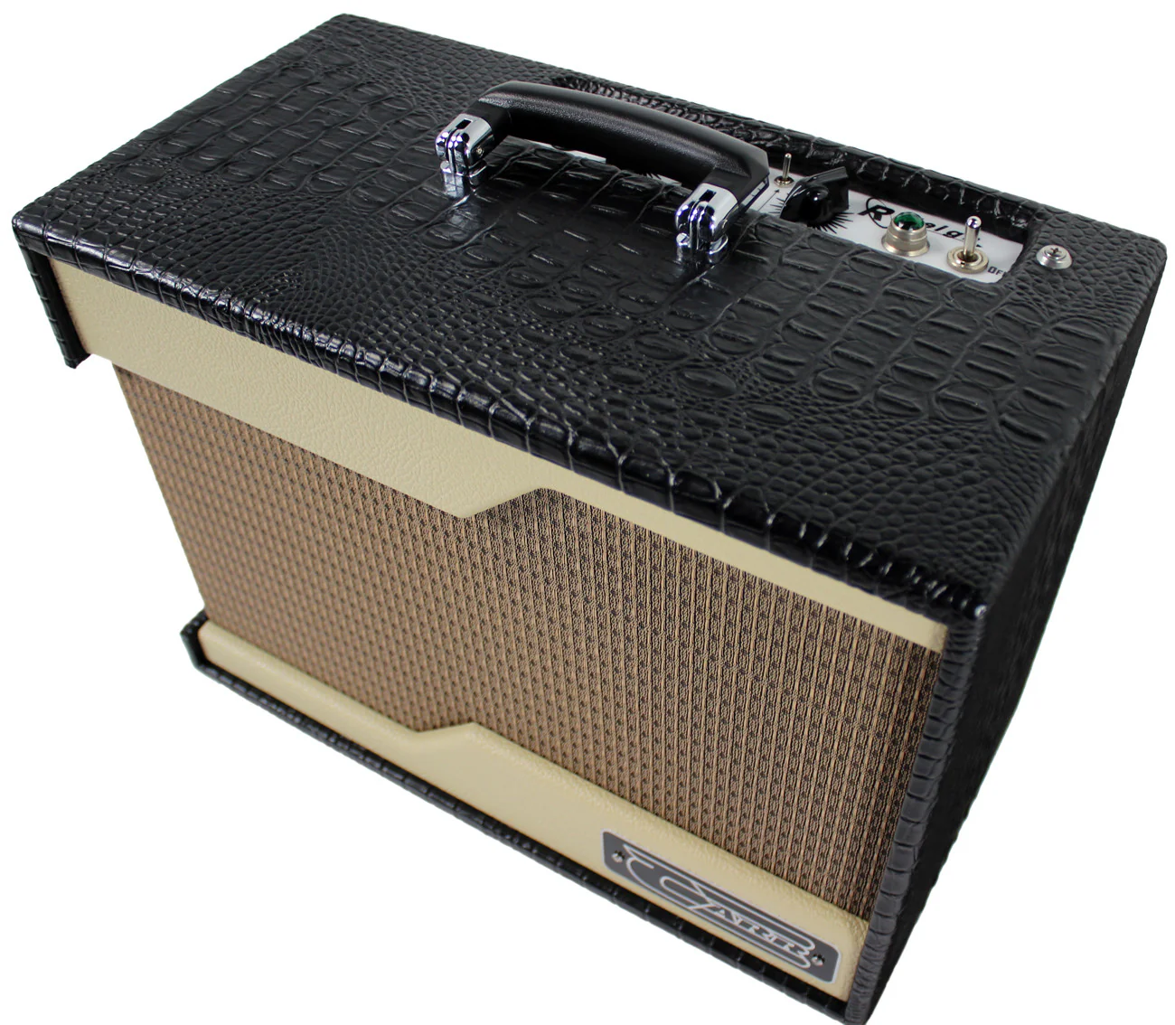 Carr Raleigh 1x10 Combo Amp, Cream, Black Gator - Image 4