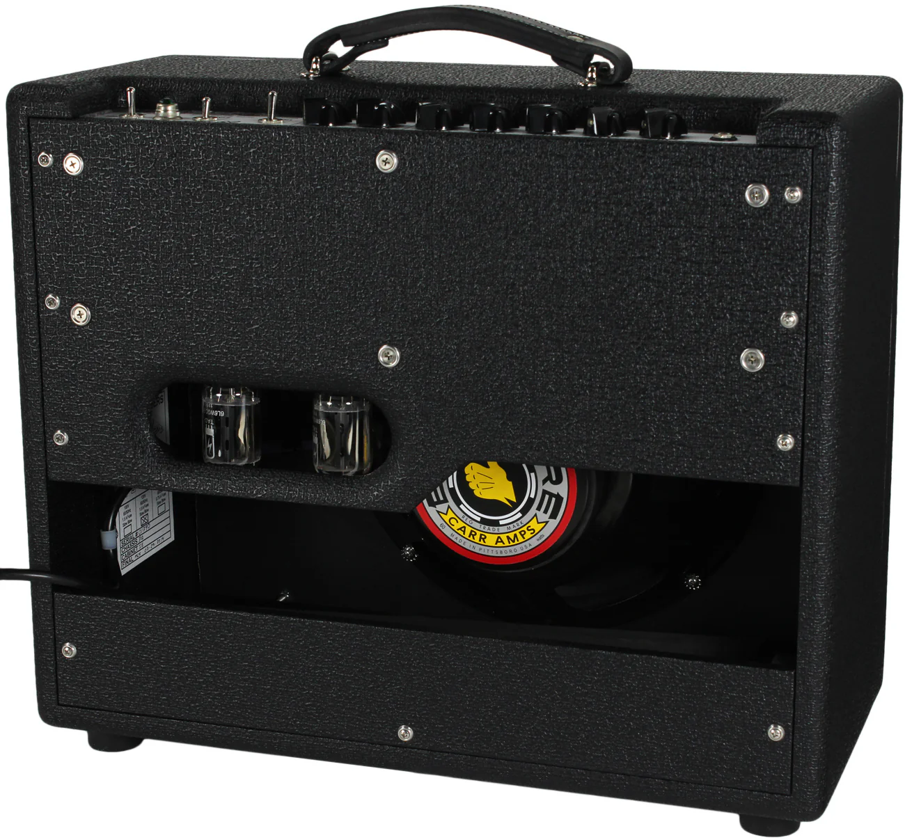 Carr Rambler 1x12 Combo Amp, Black - Image 2