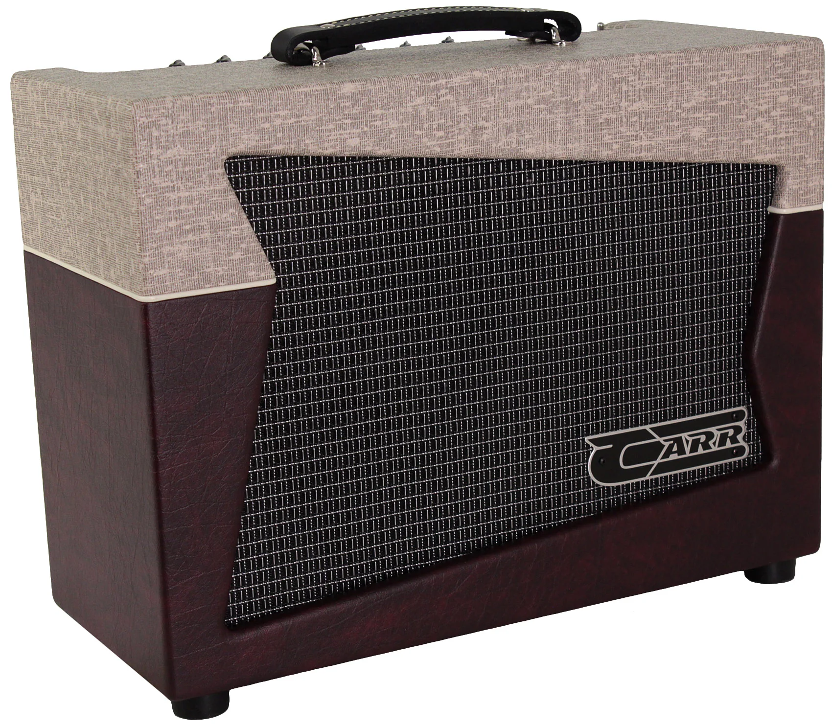 Carr Skylark Special 1x12 Combo Amp, Slub, Wine - Image 3