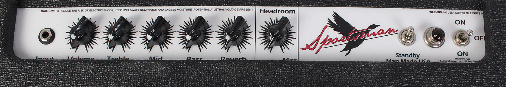 Carr Sportsman Amp Head, Black - Image 4