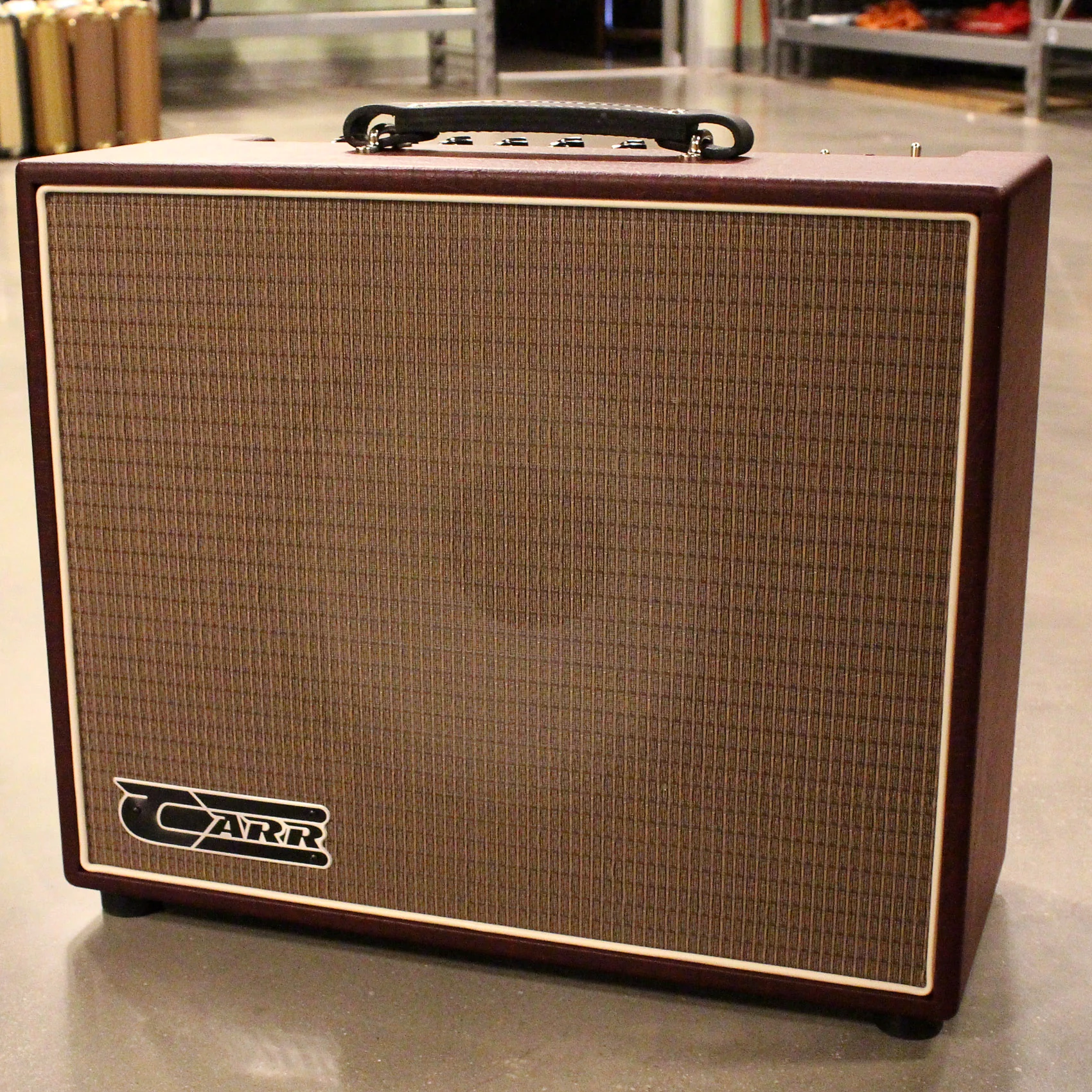 Carr Sportsman 1x12 Combo Amp, Wine Taurus - Image 4