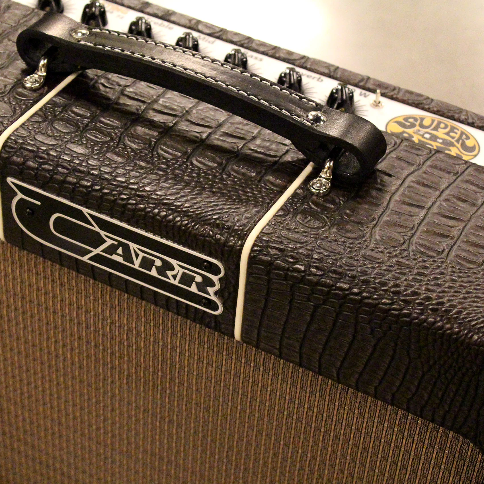 Carr Super Bee 1x10 Combo Amp, Brown Gator - Image 6