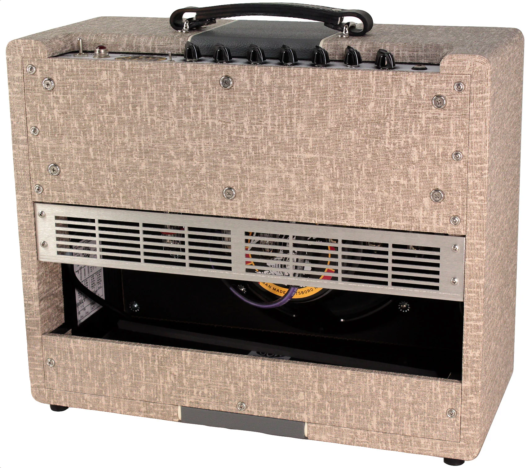 Carr Super Bee 1x12 Combo Amp, Slub, Slate Stripe - Image 2