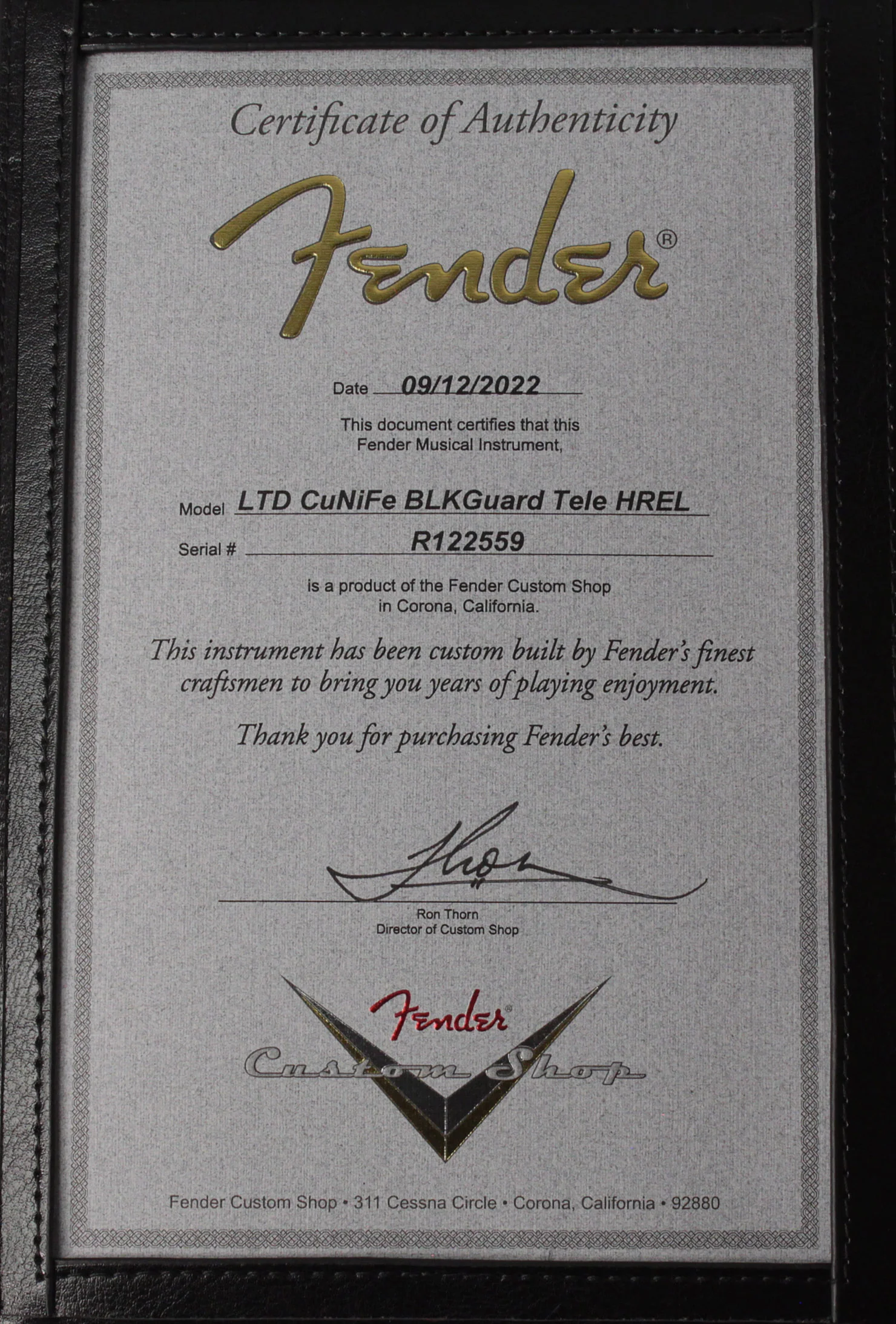 Fender Custom Shop Limited Cunife Blackguard Tele, Heavy Relic, Aged Butterscotch Blonde - Image 10