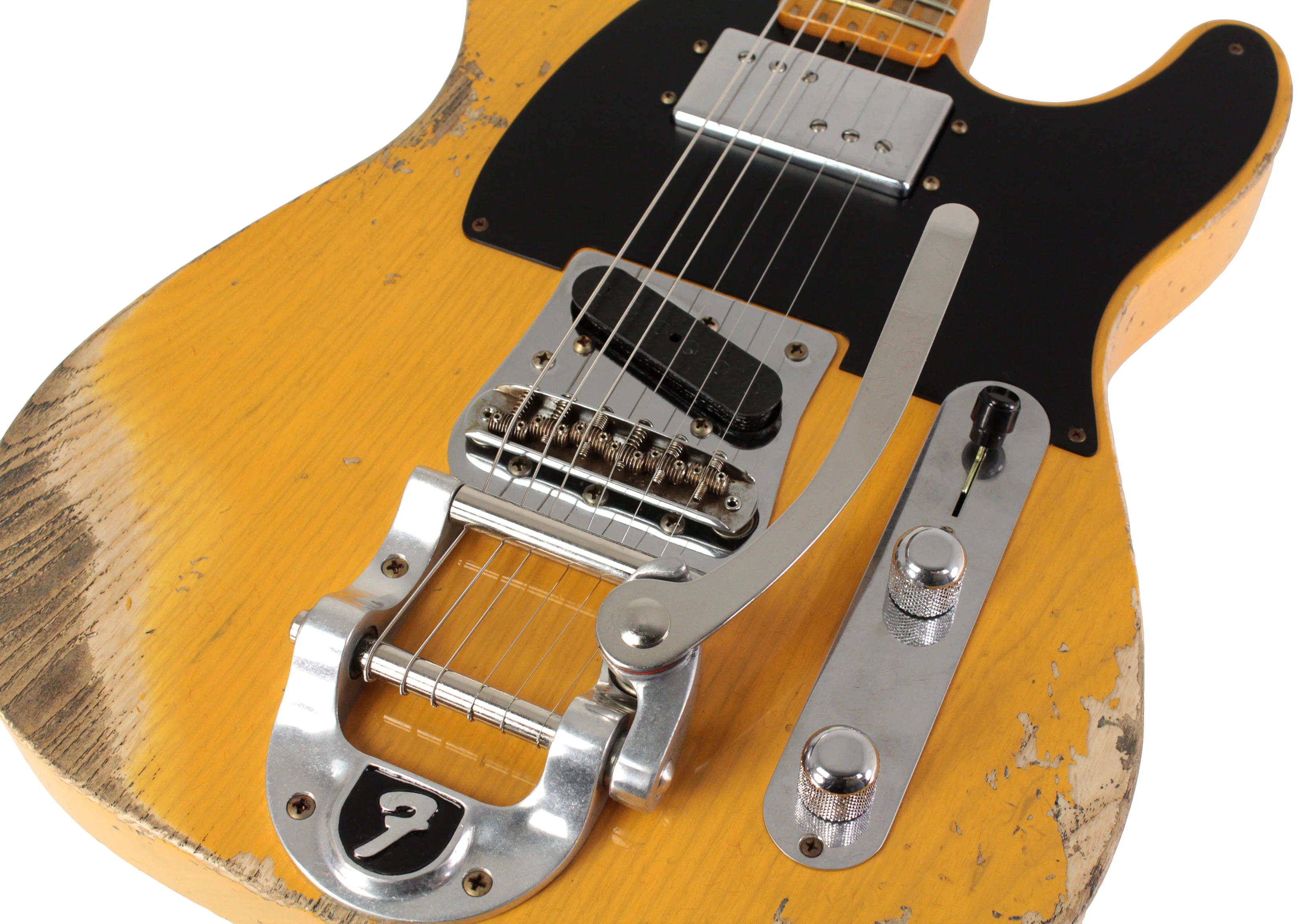 Fender Custom Shop Limited Cunife Blackguard Tele, Heavy Relic, Aged Butterscotch Blonde - Image 3