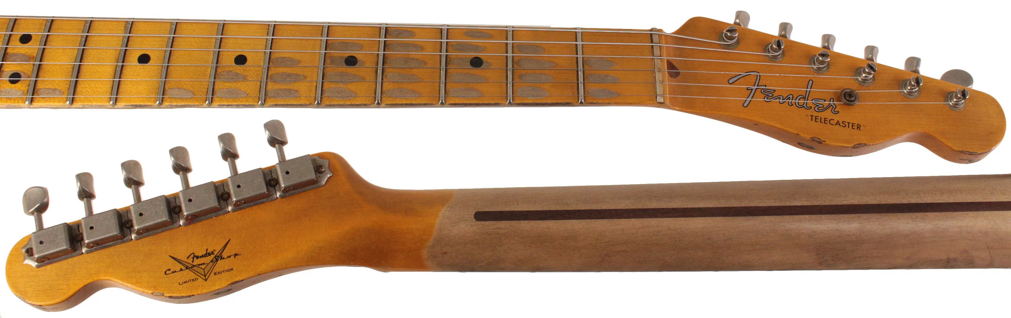 Fender Custom Shop Limited Cunife Blackguard Tele, Heavy Relic, Aged Butterscotch Blonde - Image 8