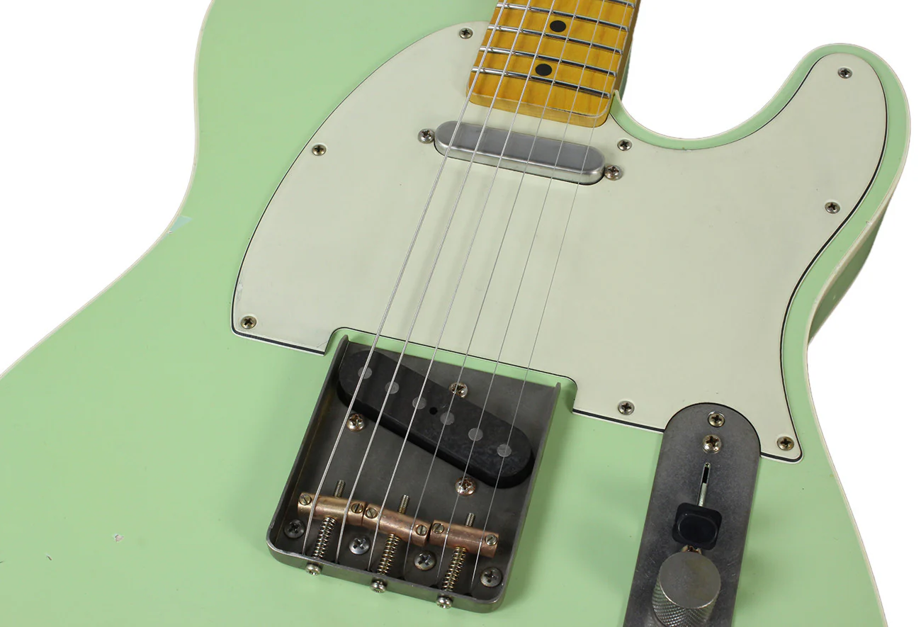 Nash T63DB Guitar, Surf Green - Image 7