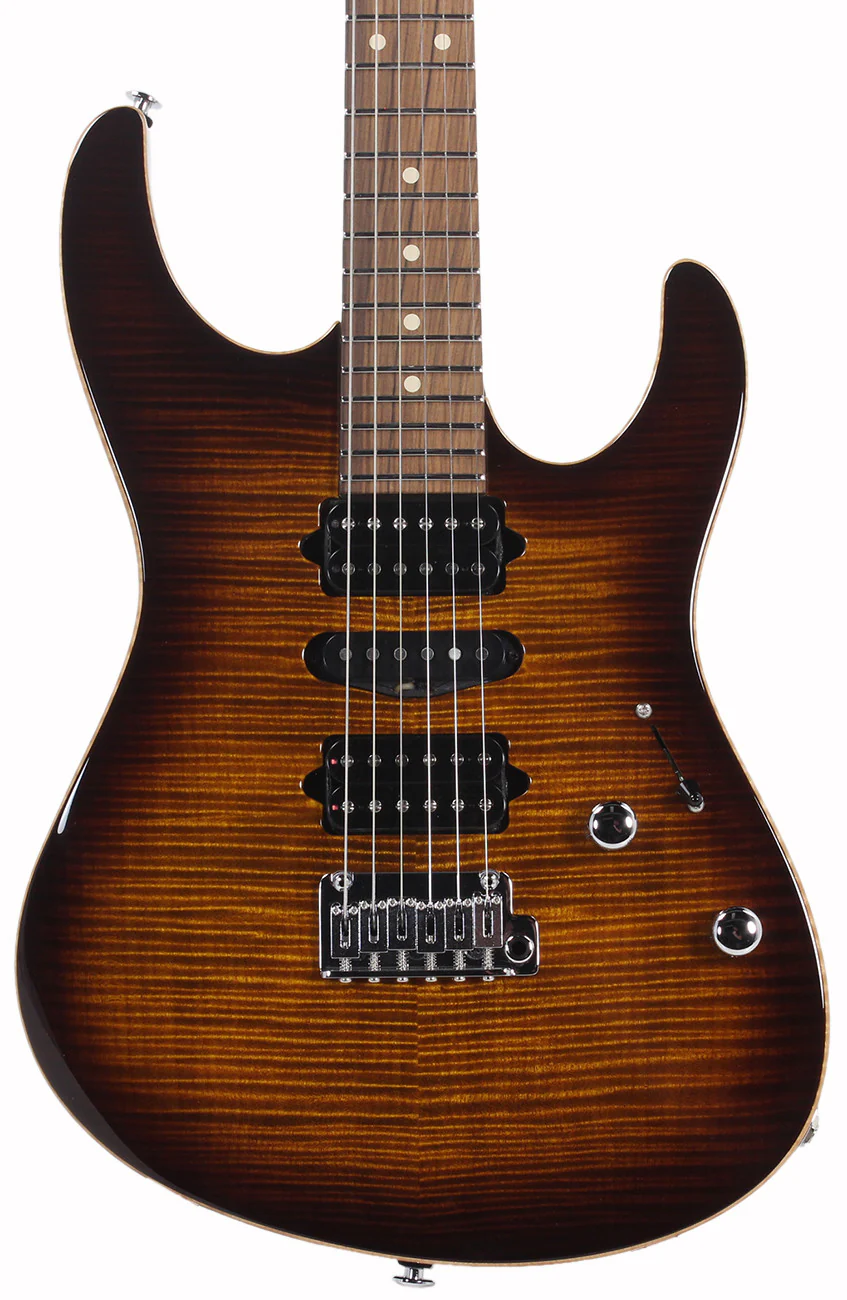 Suhr Modern Pro Guitar, Bengal Burst, Pau Ferro, 510, HSH - Image 3