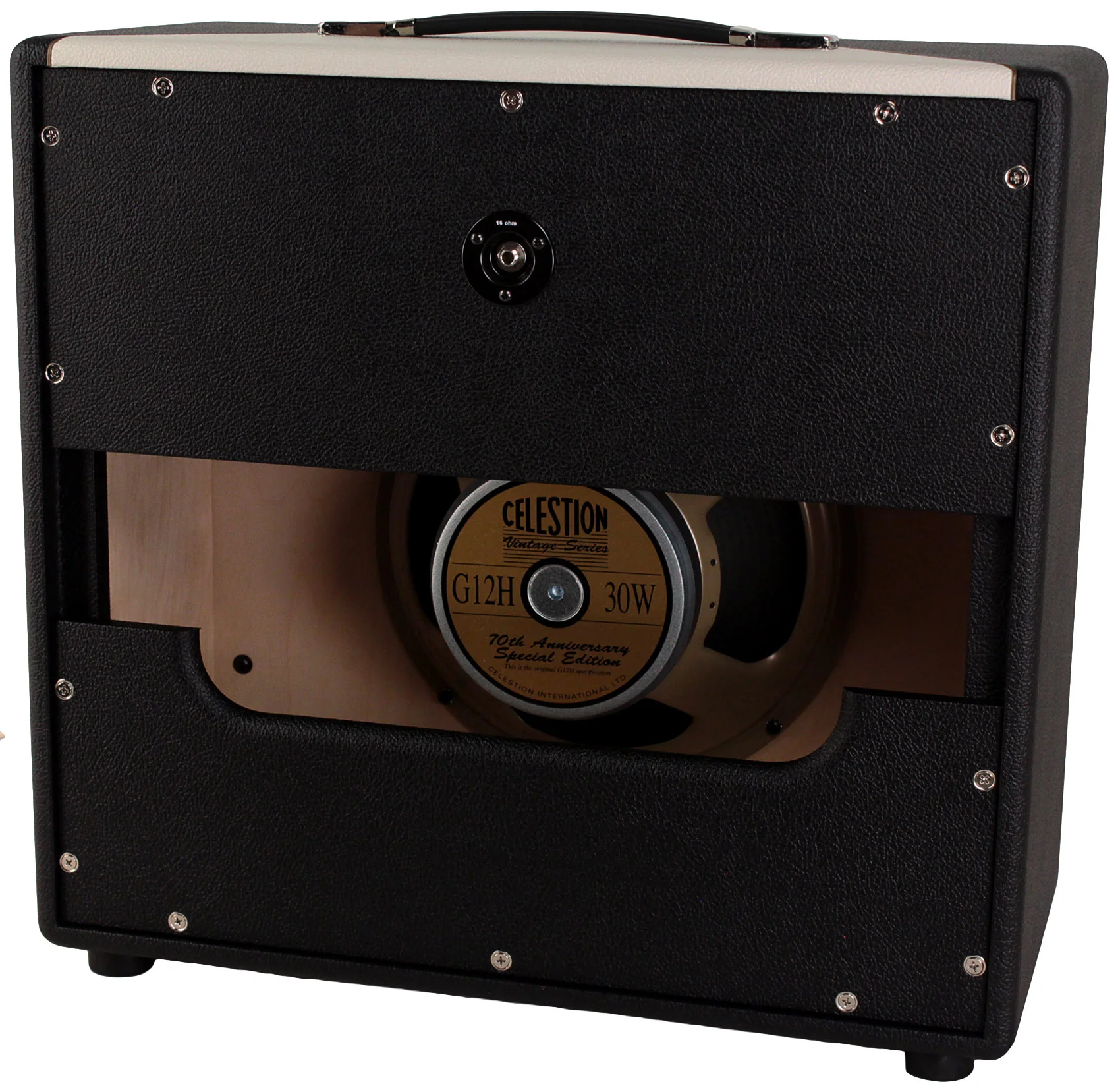 Divided By 13 BTR 23 Head, 1x12 Speaker Cab, Black, Cream V - Image 6