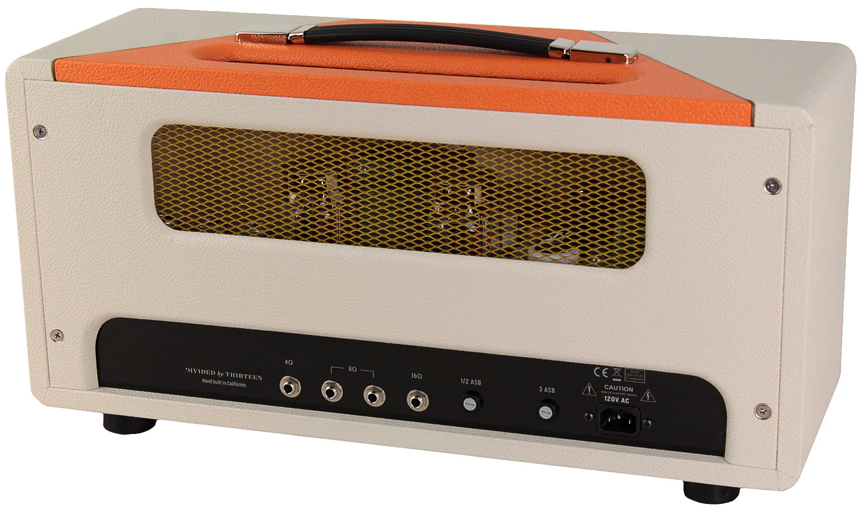 Divided By 13 BTR 23 Head, 1x12 Speaker Cab, Ivory, Orange - Image 3