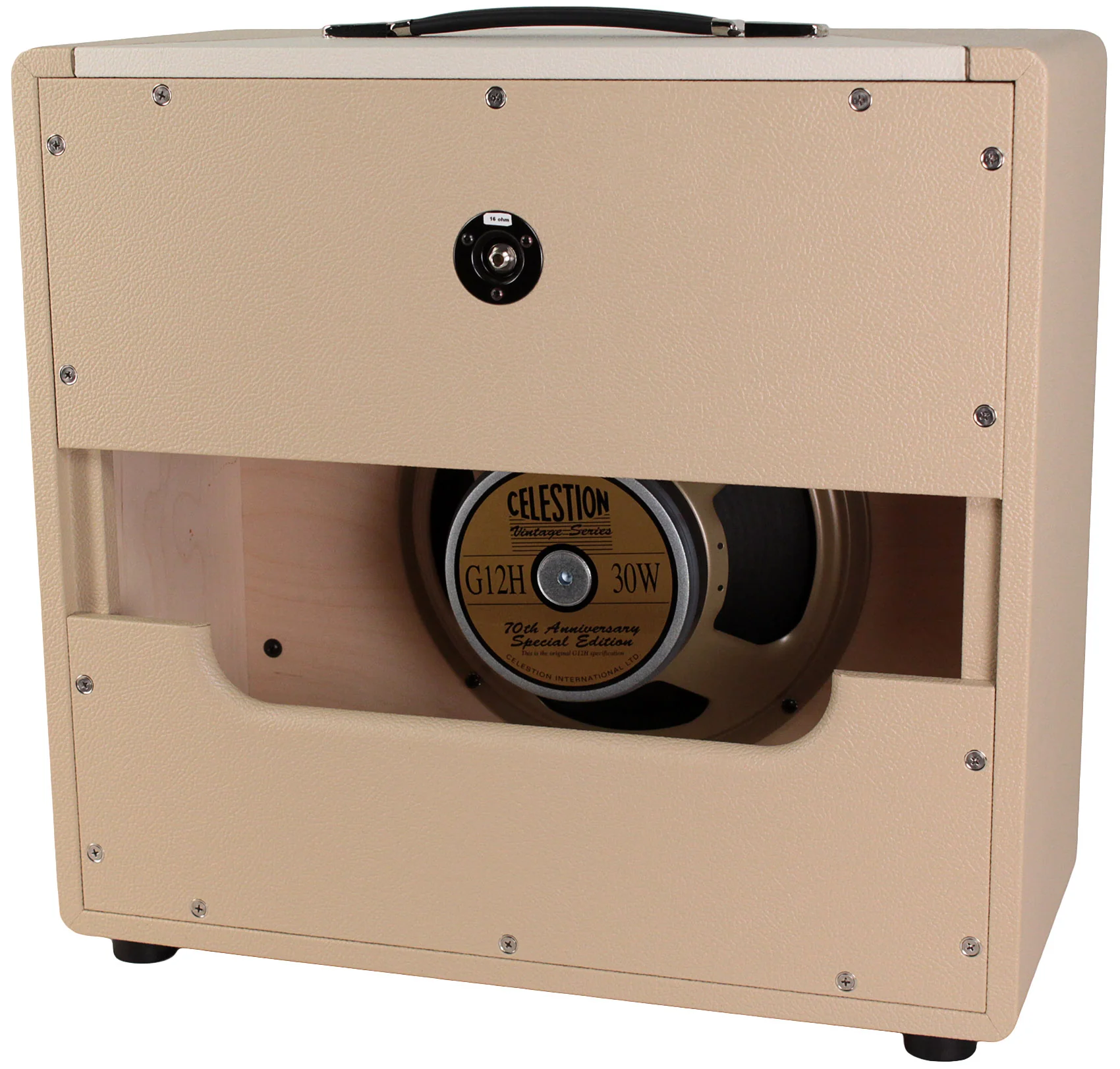 Divided By 13 BTR 23 Head, 1x12 Speaker Cab, Vintage Vanilla, Ivory - Image 4