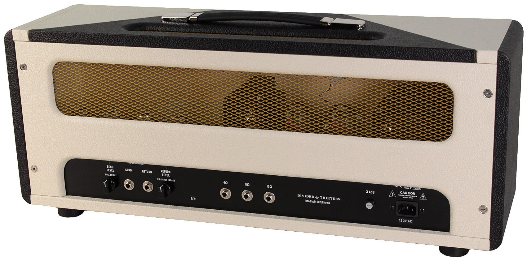 Divided By 13 BW 1969 Head, 2x12 Cab, Ivory, Black V - Image 3