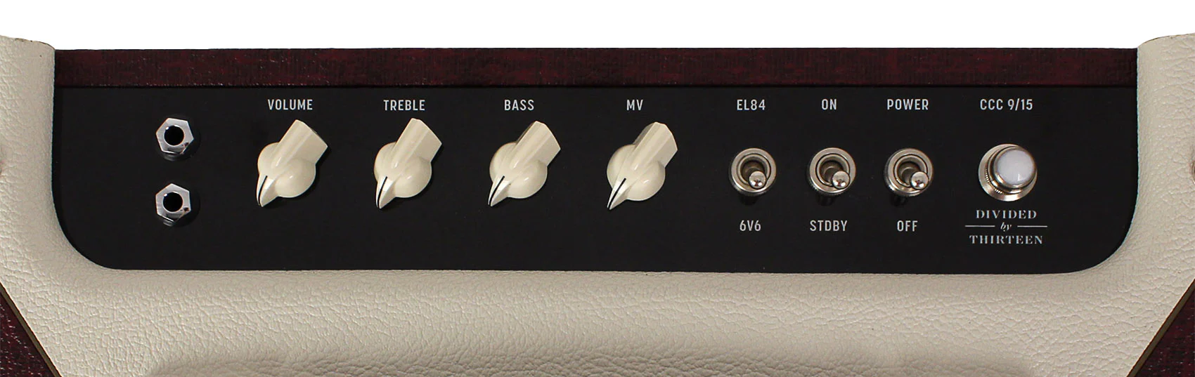 Divided By 13 CCC 9/15 1x12 Combo Amp, Vintage Bordeaux, Cream V - Image 3