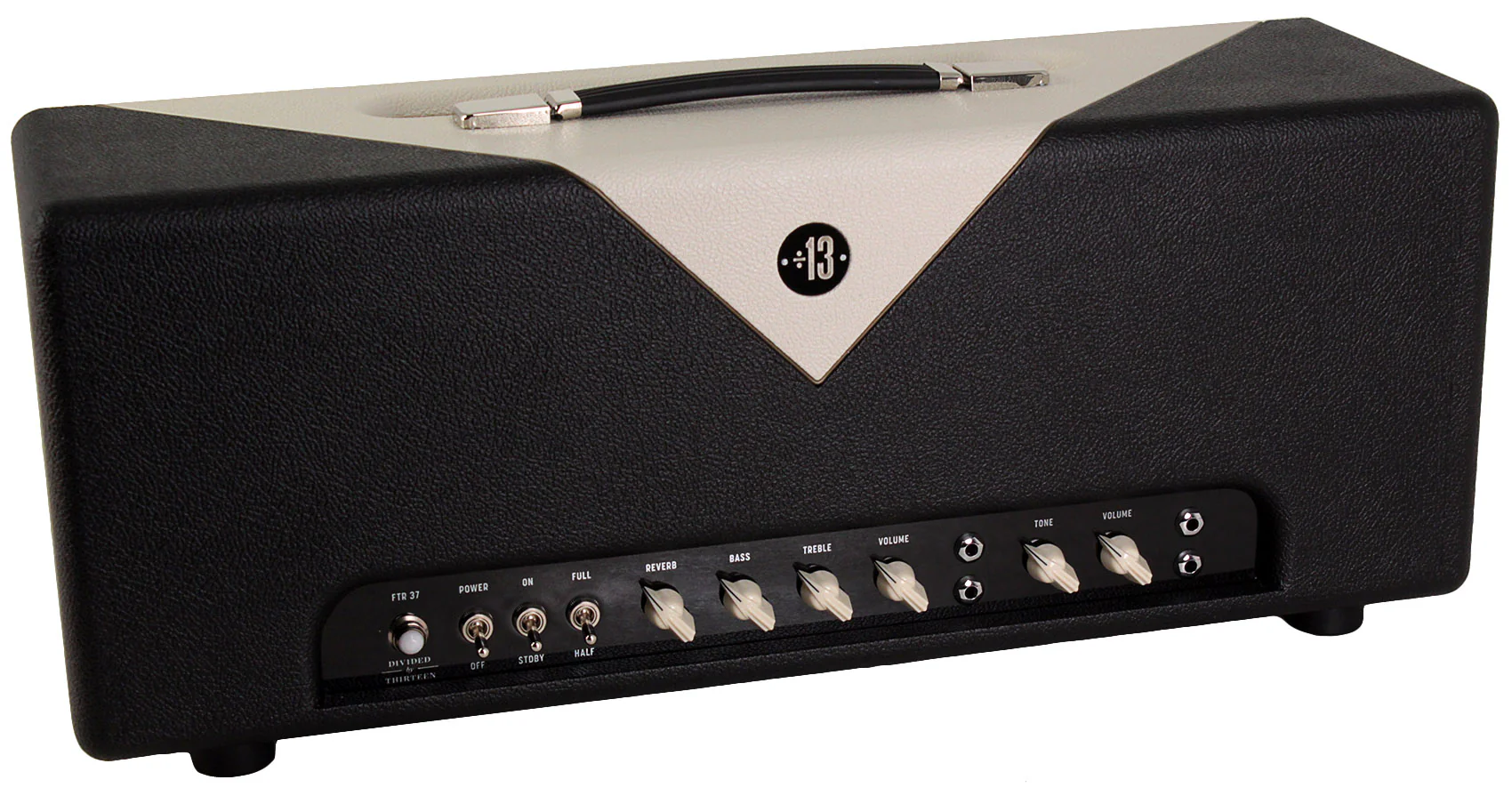 Divided By 13 FTR 37 Head, 2x12 Cab, Black, Ivory V - Image 3