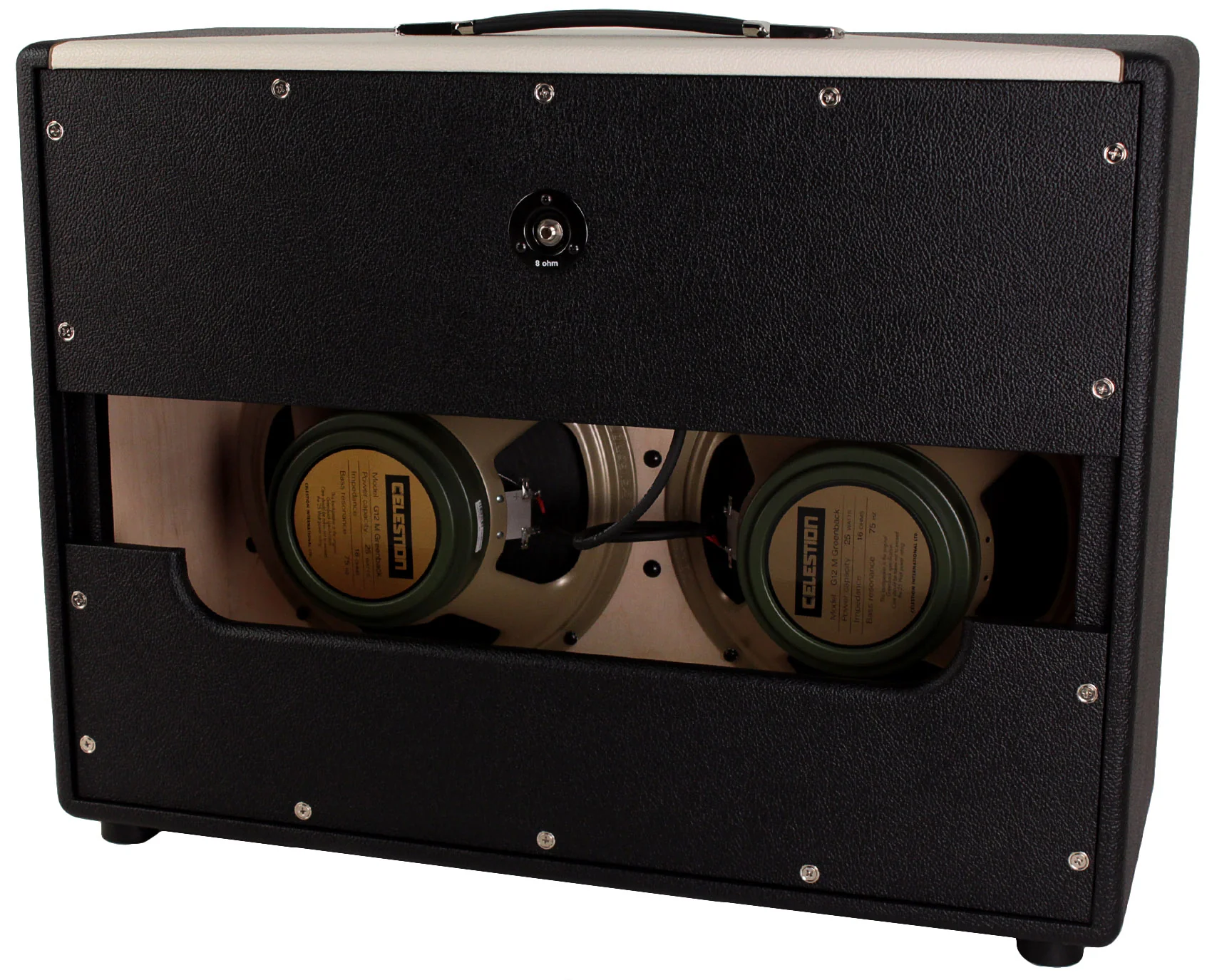 Divided By 13 FTR 37 Head, 2x12 Cab, Black, Ivory V - Image 5