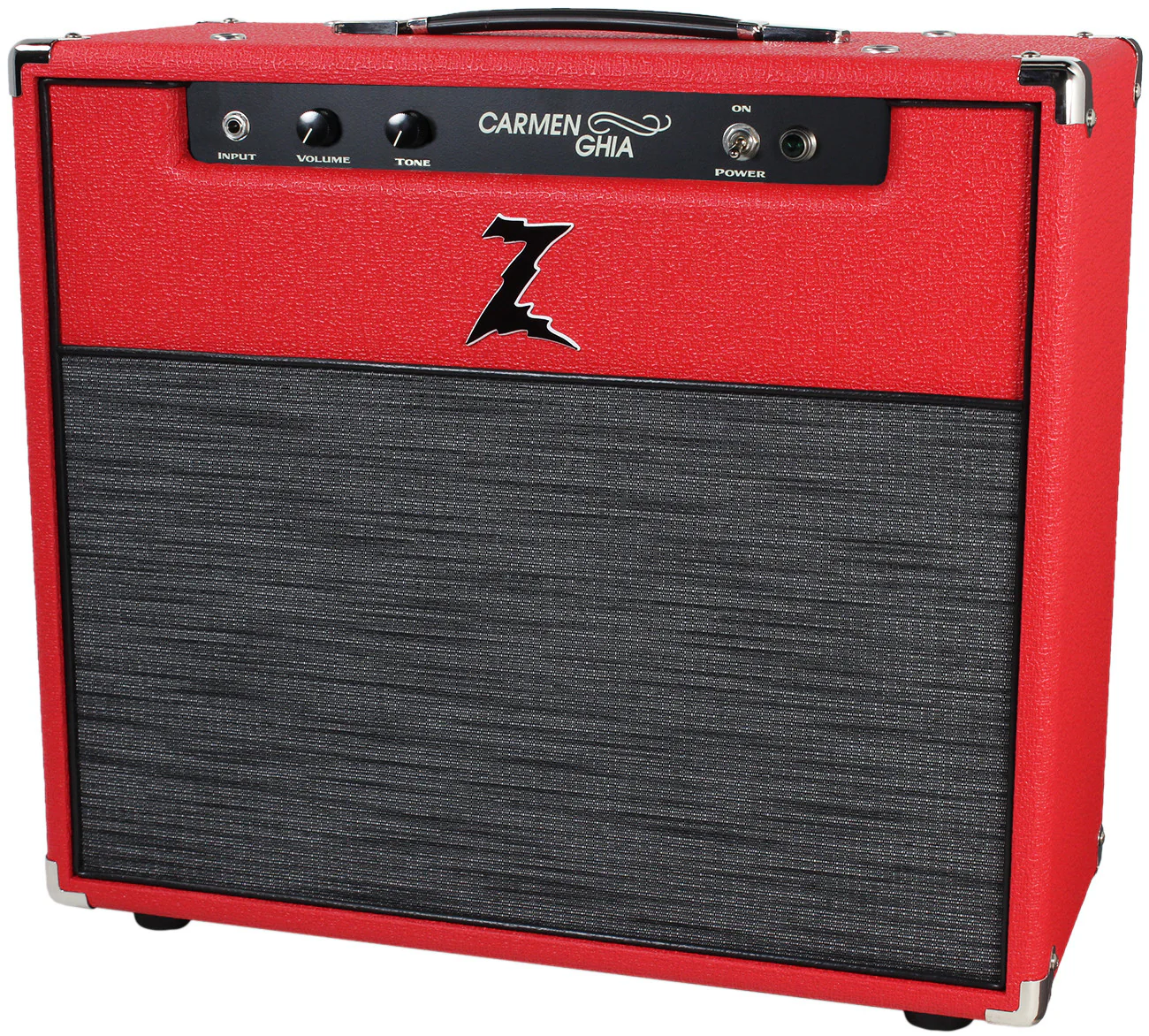 Dr. Z Carmen Ghia 1x12 Lite Combo, Red, ZW Grille