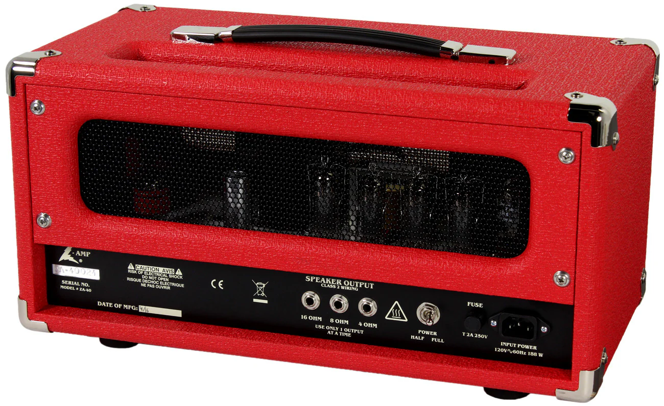 Dr. Z DB4 Head - Red - Tan Grill - Image 2