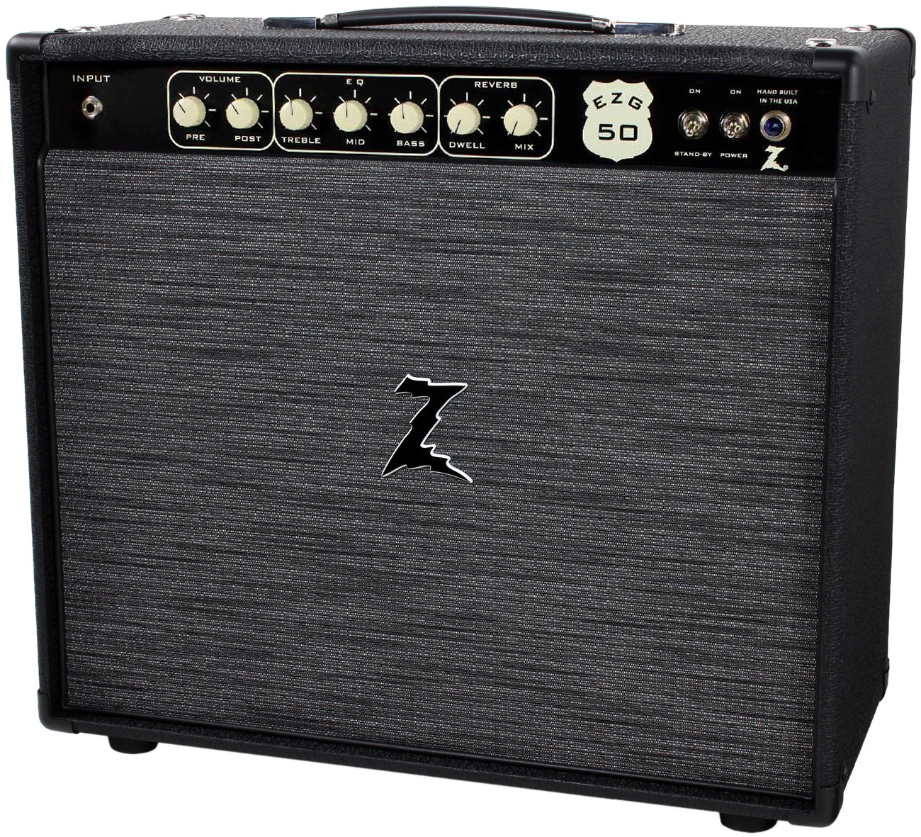 Dr. Z EZG-50 1x12 Combo - Black / ZW Grill