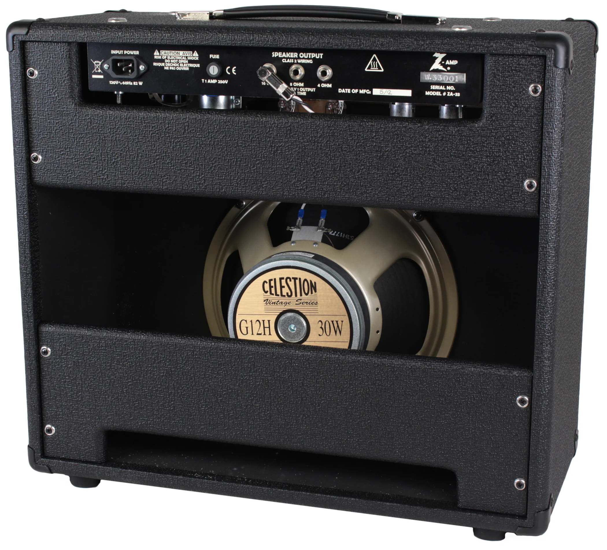 Dr. Z M12 1x12 Combo - Custom Blue Flamed Maple - Serial Number 1 - Image 2