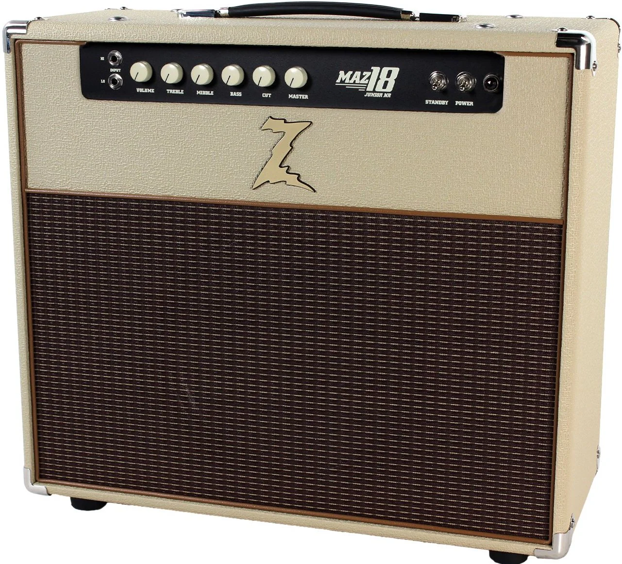 Dr. Z Maz 18 Jr NR 1x12 Combo, Blonde, Oxblood, MK II Spec