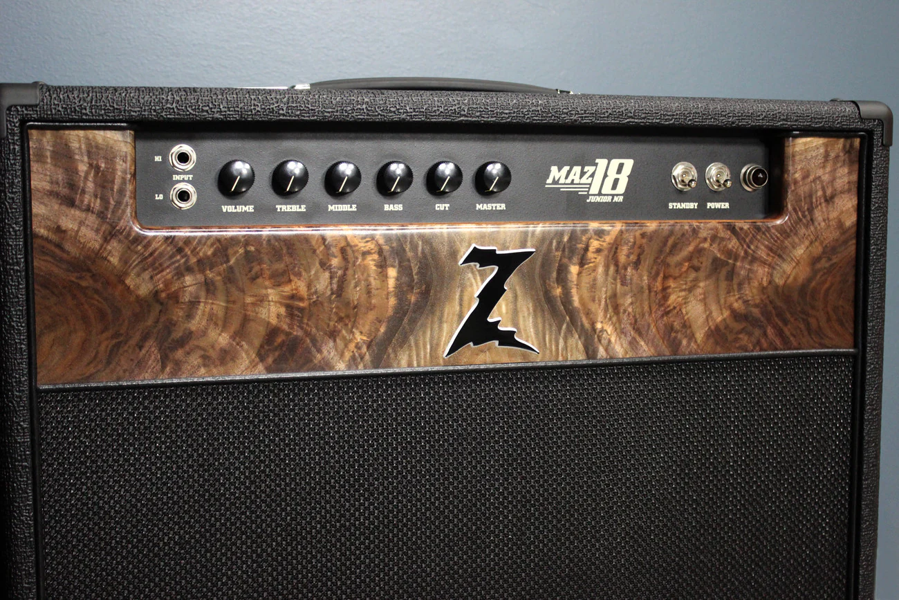 Dr. Z Maz 18 Jr NR 1x12 - Custom Burl Walnut - Image 8