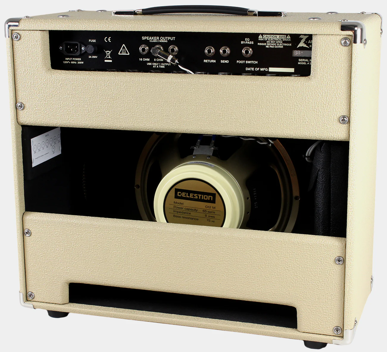 Dr. Z Maz 18 Jr NR MK II 1x12 Combo, Blonde, Oxblood - Image 2