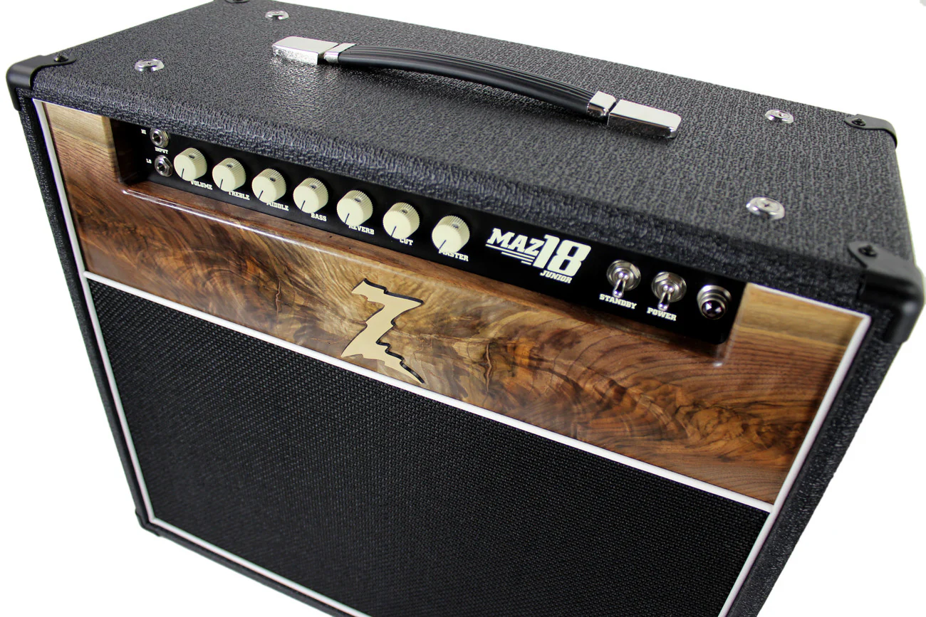 Dr. Z Maz 18 Jr Reverb 1x12 - Burl Walnut - Image 3