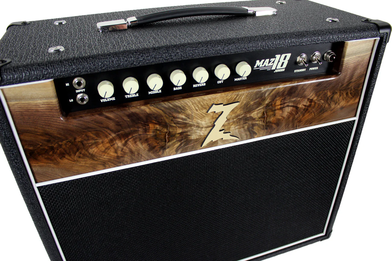Dr. Z Maz 18 Jr Reverb 1x12 - Burl Walnut - Image 4