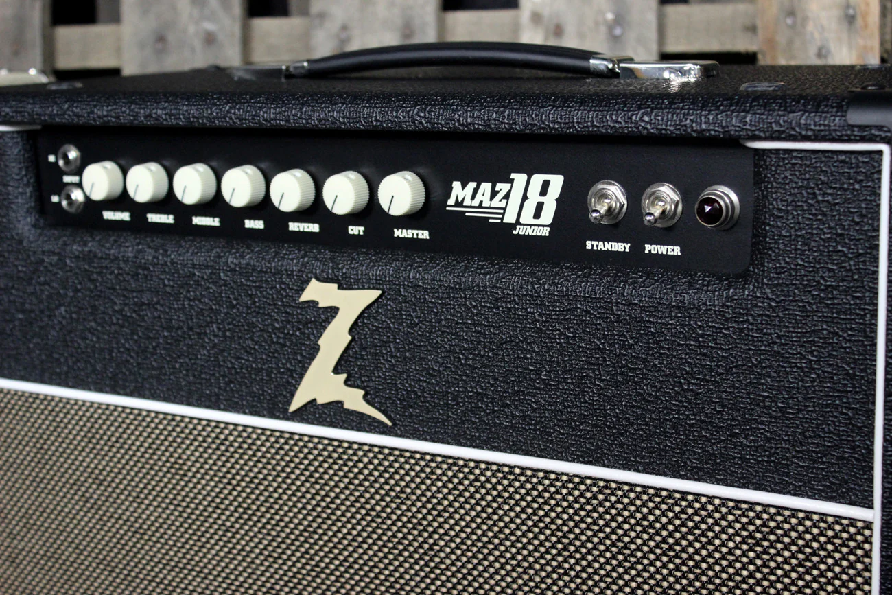 Dr. Z Maz 18 Jr Reverb MK II 1x12 Combo - Black - Image 4