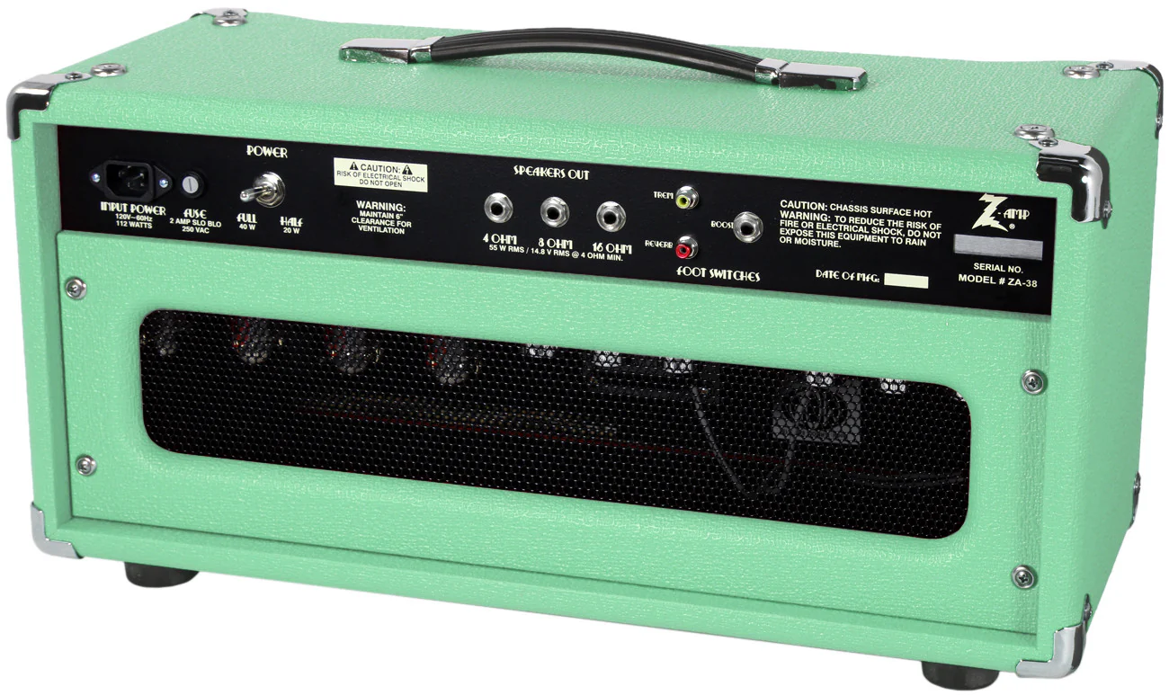Dr. Z Z-Lux Head - Surf Green - ZW Grill - Image 2