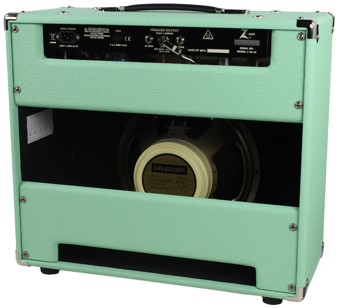 Dr. Z Maz 18 Jr Reverb 1x12 Combo - Surf Green - Image 2